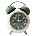 Miniatyrbild 2 av 4: Vintage Metal Alarm Clock with Backlight Retro Design Gentle Wake Up Call Blue