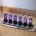 Miniatyrbild 3 av 4: Tube IPS RGB Nixie Tube Clock Glow Customized Dial Styles Display Gifts US