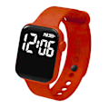 Miniatyrbild 2 av 11: LED Elektronisk Klocka Mode Regnbåge Fyrkantig Silikonklocka Studentarmband Fitness Mode J5O4 Red One size