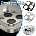 Miniatyrbild 3 av 11: Kameraskydd i metall för iPhone 16 Pro/Pro Max, linsskydd i legering Gold for iPhone 16 pro and  pro max