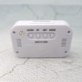 Miniatyrbild 8 av 11: Digital Väckarklocka Batteridriven Snooze Nattlampa Design 5 Färger white One-size