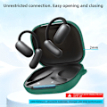 Miniatyrbild 5 av 11: Silikonskyddsfodral för Soundcore Aero FIT 2 S4K5 D8H6 Black 1set