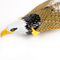 Miniatyrbild 8 av 11: Flygande fågelskrämma hök drake skrämmare lockbete trädgård gård Scarec parrot One-size