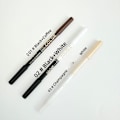 Miniatyrbild 7 av 11: 2-i-1 Eyelinerpenna Vattentät Mjuk Långvarig Dubbelanvändning Svart Eyeliner black+white 1.1g