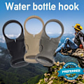 Miniatyrbild 8 av 11: Hängande Spänne Bärbar Vattenflaska Set Mineralvattenflaskhållare För Ryggsäckar Med Utomhus B2m1 black One-size