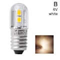 Miniatyrbild 1 av 11: 2/6/10X 6V/12V E10 COB LED Skruv Sockel Ficklampslampa Vit/Varm✨✨ 6V white 2pcs
