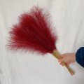 Miniatyrbild 9 av 11: 10 st konstgjord pampas gräs fluffiga växter bukett för DIY bröllop Beige  53-55cm