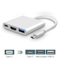 Miniatyrbild 10 av 11: USB-C HUB Adapter Type-C till USB HDMI-kompatibel 4K Adapter Anslutning Ny