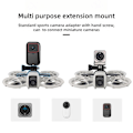 Miniatyrbild 7 av 11: Drönare Expansionsfäste Action Kamera Hållare Adapter för DJI NEO/Insta360 GO3S/GO3 BlackC C