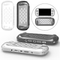 Miniatyrbild 8 av 11: för Chuimi TRIMUI SMART PRO handhållen skyddskåpa spelkonsol skal co P6O1 Transparent black one size