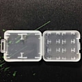Miniatyrbild 11 av 11: 1 st Skyddshållare Mikrobox För SD SDHC TF MS Minneskort Förvaringsfodral S1Z2