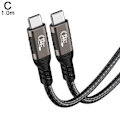 Miniatyrbild 1 av 11: Thunderbolt USB4 Datakabel Typ C Kabel 8K Projektion PD 240w Fa grayC 1.0m