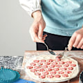 Miniatyrbild 8 av 11: Degpress för köket, Raviolitillverkningsform, Dumplingform, DIY-tillverkare Dumpling Pelmeni Form Pastaform 37 Hål Dumpling Maker, Rysk P
