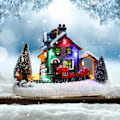 Miniatyrbild 5 av 11: Julby-set Juldekorationer Bordsdekoration, V9E7 F1I2 O4Y3