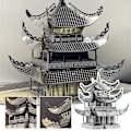 Miniatyrbild 3 av 11: 3D Metall Pussel Yueyang Torn Modell Kit DIY Montera A5 Pussel F5A3 Hot Z9R4
