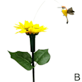 Miniatyrbild 8 av 11: Fladderande Solcells-Fjäril, Solcells-Dansande Kolibri & Fjäril Butterfly One-size