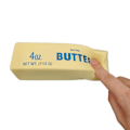 Miniatyrbild 1 av 11: Långsamt Stigande Smörstång Squishy Stressleksak Realistisk Matmodell Mjuk Sensorisk Leklera H1A7