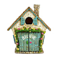 Miniatyrbild 10 av 11: CZQIKEDA Mini Fe-trädgårdsdörr, 1/4 st Miniatyr Fe-dörr och A One-size 4pcs