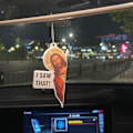 Miniatyrbild 11 av 11: Julgransprydnader, Jesus Jag Såg Det Hängande Bil Luftfräschare, Roliga Bil Luftfräschare Hängande Dekorationer, Jeffrey Epstein Bil Luftfräschare C 1pcs