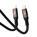 Miniatyrbild 10 av 11: Thunderbolt USB4 Datakabel Typ C Kabel 8K Projektion PD 240w Fa grayC 1.0m