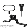 Miniatyrbild 2 av 11: Drönare Expansionsfäste Action Kamera Hållare Adapter för DJI NEO/Insta360 GO3S/GO3 BlackC C