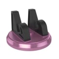 Miniatyrbild 9 av 11: Mobiltelefonhållare för bil Mjuk silikonfäste för IPhone Samsung R pink one-size