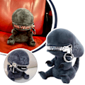 Miniatyrbild 3 av 11: Xenomorph Plyschleksak med dragkedjemun, tecknad plyschdocka, mjukt gosedjur+ 1pc 1pc