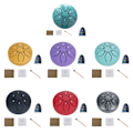 Miniatyrbild 7 av 11: Regntrumma för Utomhus Trädgård, Regntrumma för Utomhus När Det Regnar, Stål Tongue Drum Regnklocka, Regntrumma för Utomhus, Mini Handpan Trumma In red onesize