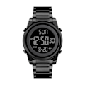 Miniatyrbild 11 av 11: Skmei Simple Business Watch för män Multifunktionell stålremsa Wa Gold One size