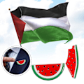 Miniatyrbild 5 av 11: Vattenmelon Emalj Pin Vattenmelon Palestina Pin | Kuffiyeh Pin| Gratis Palest style2 One size