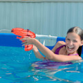 Miniatyrbild 11 av 11: Mini Vattenpistol För Barn Sprutleksak Utomhus Strand Pool Spelfavorit Red Onesize