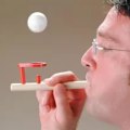 Miniatyrbild 6 av 11: Interaktiv Träleksak Hängande Blåsande Boll För Kognitiv Utveckling B 1set