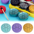 Miniatyrbild 5 av 11: Regntrumma för Utomhus Trädgård, Regntrumma för Utomhus När Det Regnar, Stål Tongue Drum Regnklocka, Regntrumma för Utomhus, Mini Handpan Trumma In purple onesize