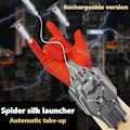 Miniatyrbild 8 av 11: Cosplay Web Shooter Leksak Supercoola Leksaker För Pojke Web Shooter Leksak Siktande Rörelseleksak Presentleksaker För G3j0 black one-size
