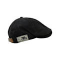 Miniatyrbild 1 av 11: Retro Herr Bomull Ivy Flat Cap Newsboy Justerbar Basker Cabbie Gatsby Körhatt♤ black one-size