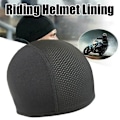 Miniatyrbild 3 av 11: 1 st Andningsbar Sport Snabbtorkande Skull Cap Hatt Ridfoder Inner USD H0V3 black onesize