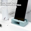 Miniatyrbild 6 av 11: Bärbar Mobiltelefonhållare Ljudförstärkare Högtalare Skrivbord Z3D2 Green 1pcs