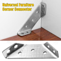 Miniatyrbild 5 av 11: Triangel Fäste Möbelstöd Förtjockad Universal Q4E3 silveryA one-size 8pcs