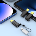 Miniatyrbild 2 av 11: Adapter för Lightning-hona till USB-C hane för IPhone15 PD Data blue Aluminum alloy