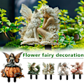 Miniatyrbild 3 av 11: Bohemisk Fé Blomkruka Dekoration Fé Planteringskrukor Fé Blomma `AU. BlackE E