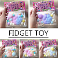 Miniatyrbild 11 av 11: Fidget Leksak Kawaii Plysch Katt Tass Transparent Kub Stress O2 Leksak Lindring I2J3 A9H7 A one-size