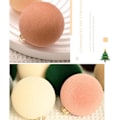 Miniatyrbild 10 av 11: 6cm Flockade Julkulor Julgranshängen Jularrangemang Hängen Flockade G2a3 Red 12pcs
