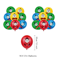 Pikkukuva 3 / 4: Thomas Friends Hyvää syntymäpäivää juhlakoristeet Ilmapallot Banneri Kakunpäällinen Set