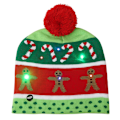 Pikkukuva 1 / 3: LED-jouluneulepipo, unisex, talvinen neulepipo B