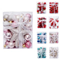 Miniatyrbild 3 av 3: 30 st julgranspynt i bollform - Julgranshängande B 30PCS