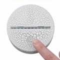 Miniatyrbild 5 av 8: 3D F-ortnite LED-nattlampa 7 färger ändra skrivbord sänglampa touch & fjärrkontroll heminredning Swiftie-fans julklappar födelsedagspresenter B