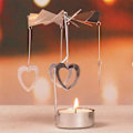 Miniatyrbillede 2 af 3: Roterende Lysestage Te-lys Holder Love