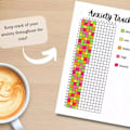Pikkukuva 3 / 5: Bullet Journaling -peli, Bullet Journaling -muistikirja, Tapaseuranta Bullet Journaling, Buotllet Journalinging -pelikirja