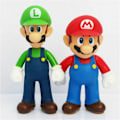 Pikkukuva 2 / 5: 6 kpl Super Mario sarjakuvahahmo toimintahahmolelu söpö nukke auton sisustus 6pcs