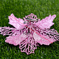 Miniatyrbild 3 av 3: Julgranspynt 10 st Konstgjorda Blommor Bröllopsdekoration pink 10PCS